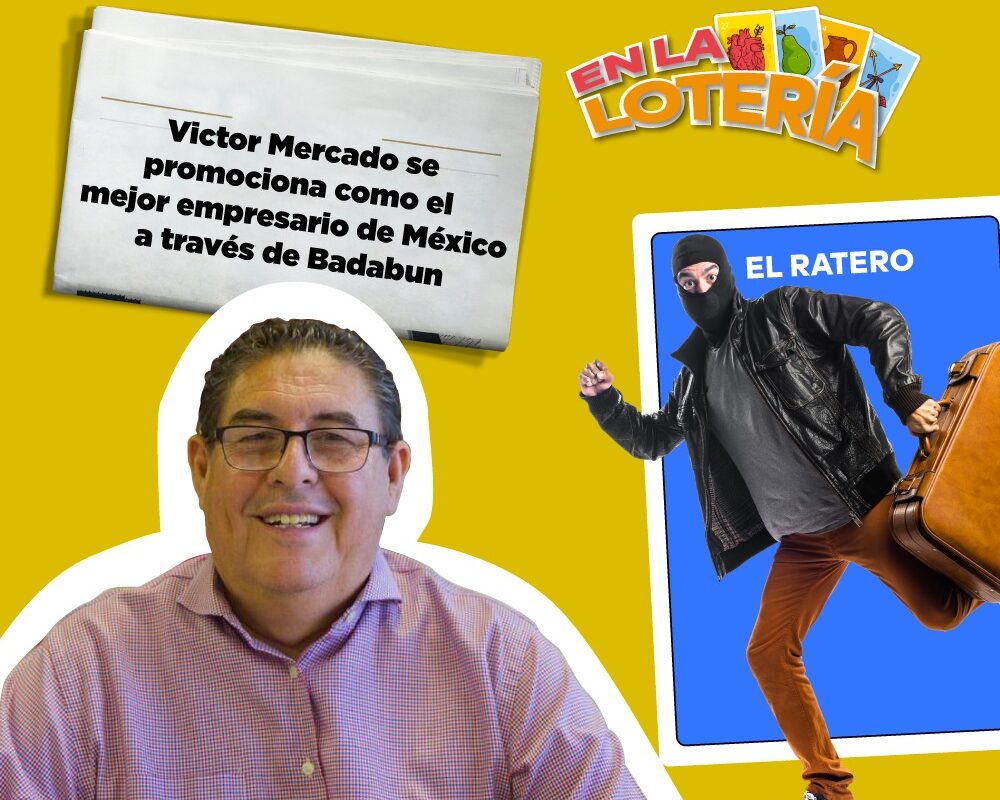 Víctor Mercado se promociona como el mejor empresario de México