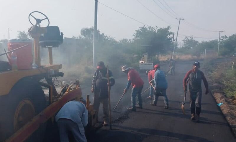 Continúan con la restauración del camino Marcelino Rodríguez