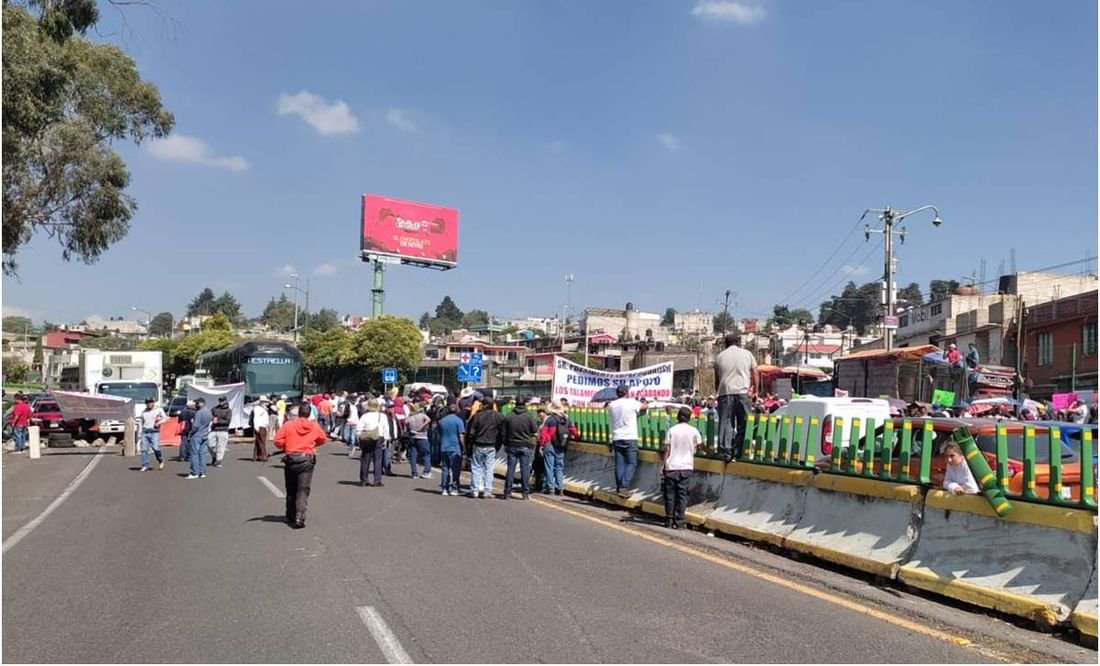 Manifestantes detuvieron circulación de la carretera federal