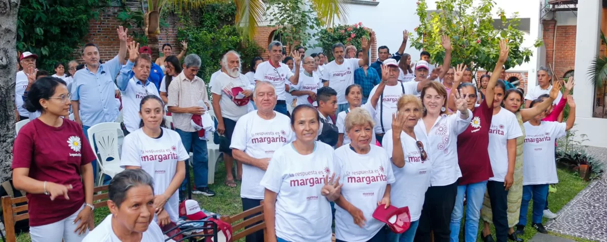 Margarita González lleva su compromiso con la 4T a Xochitepec